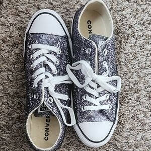 Converse Black and White Sneakers with Classic Design